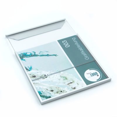 Tuerschild Tenuis 150 mm  Aluminium Acryl
